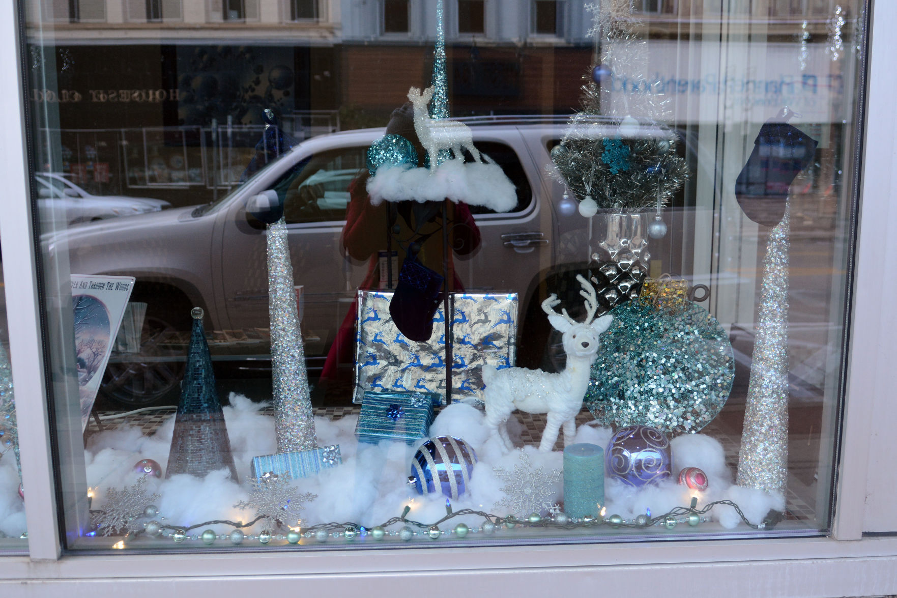 Portage shop windows, Dec. 18, 2020